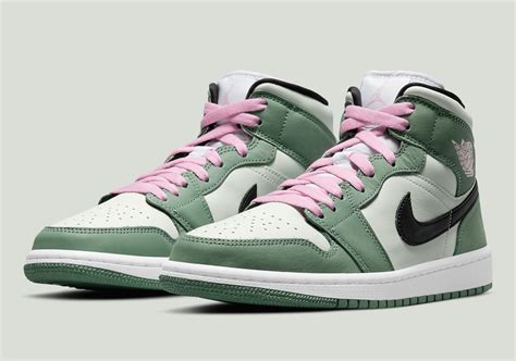 jordan 1 mid dutch green shoes